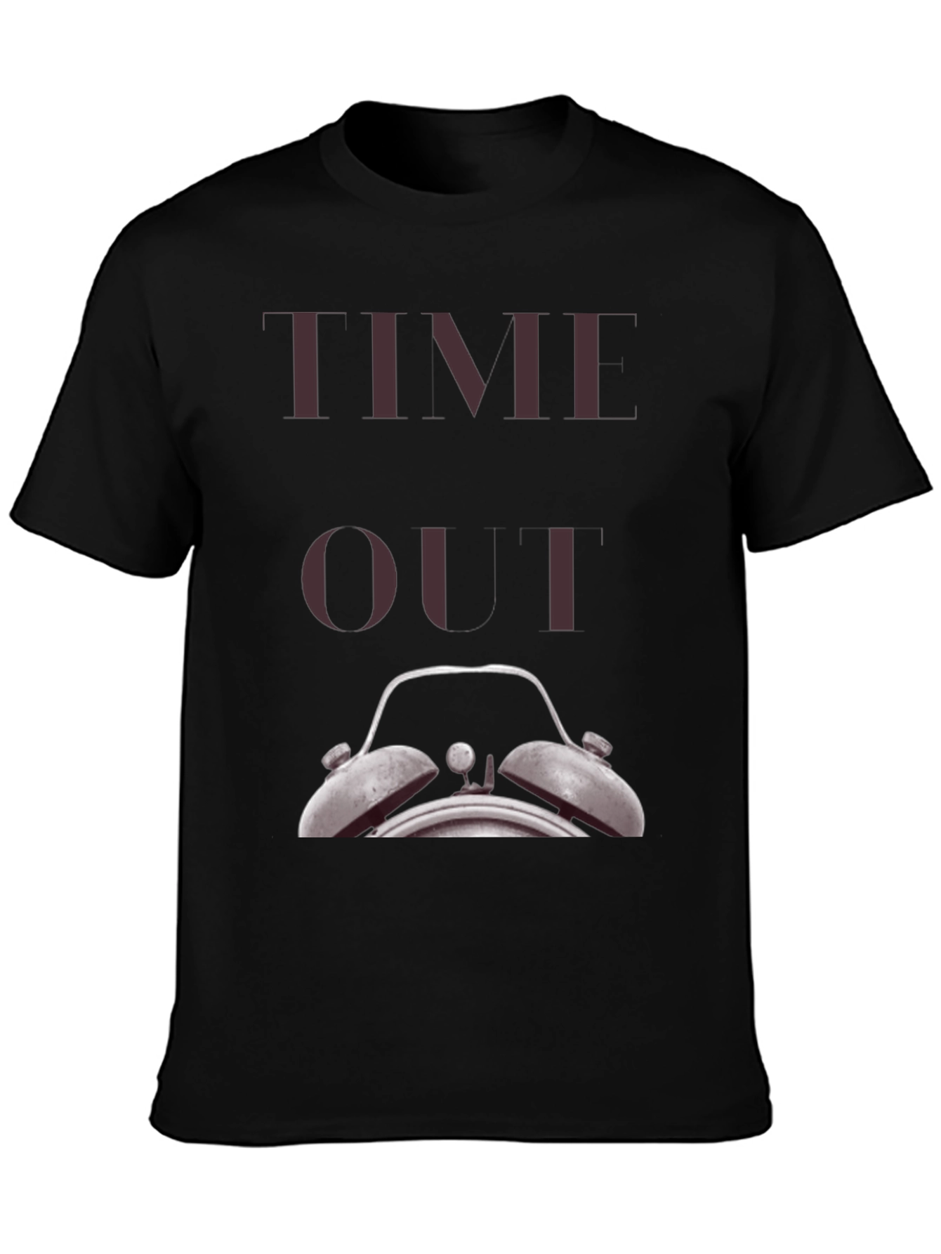 Time Out Clock Graphic T-Shirt - Unisex