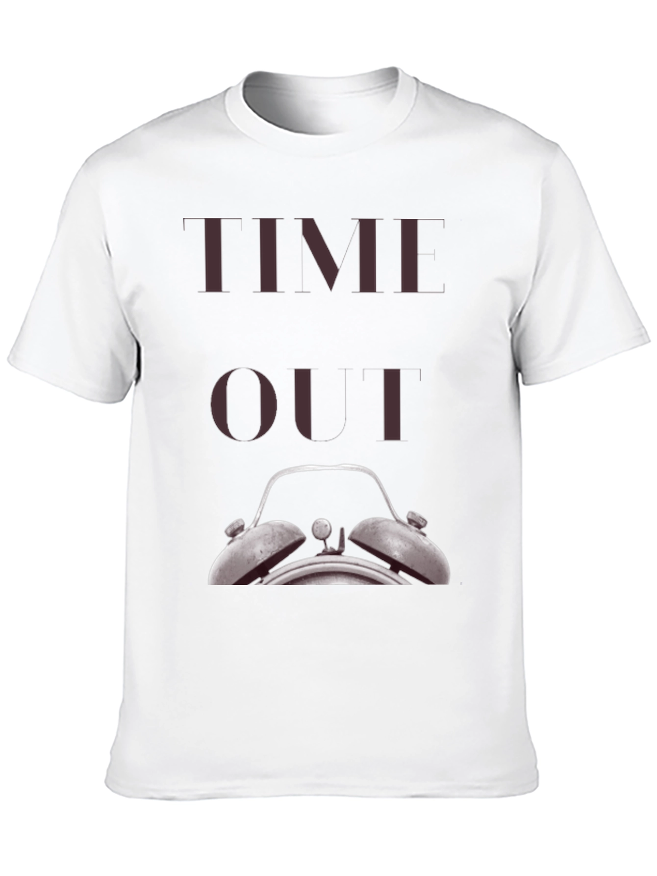Time Out Clock Graphic T-Shirt - Unisex