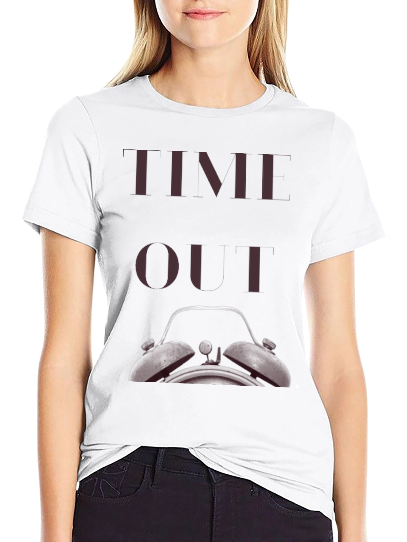 Time Out Clock Graphic T-Shirt - Unisex