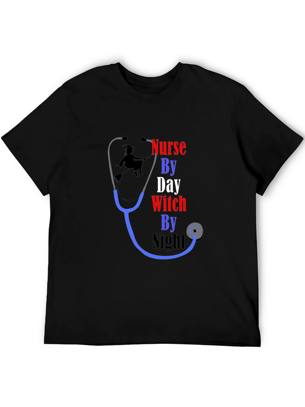 Nurse by Day Witch by Night T-Shirt