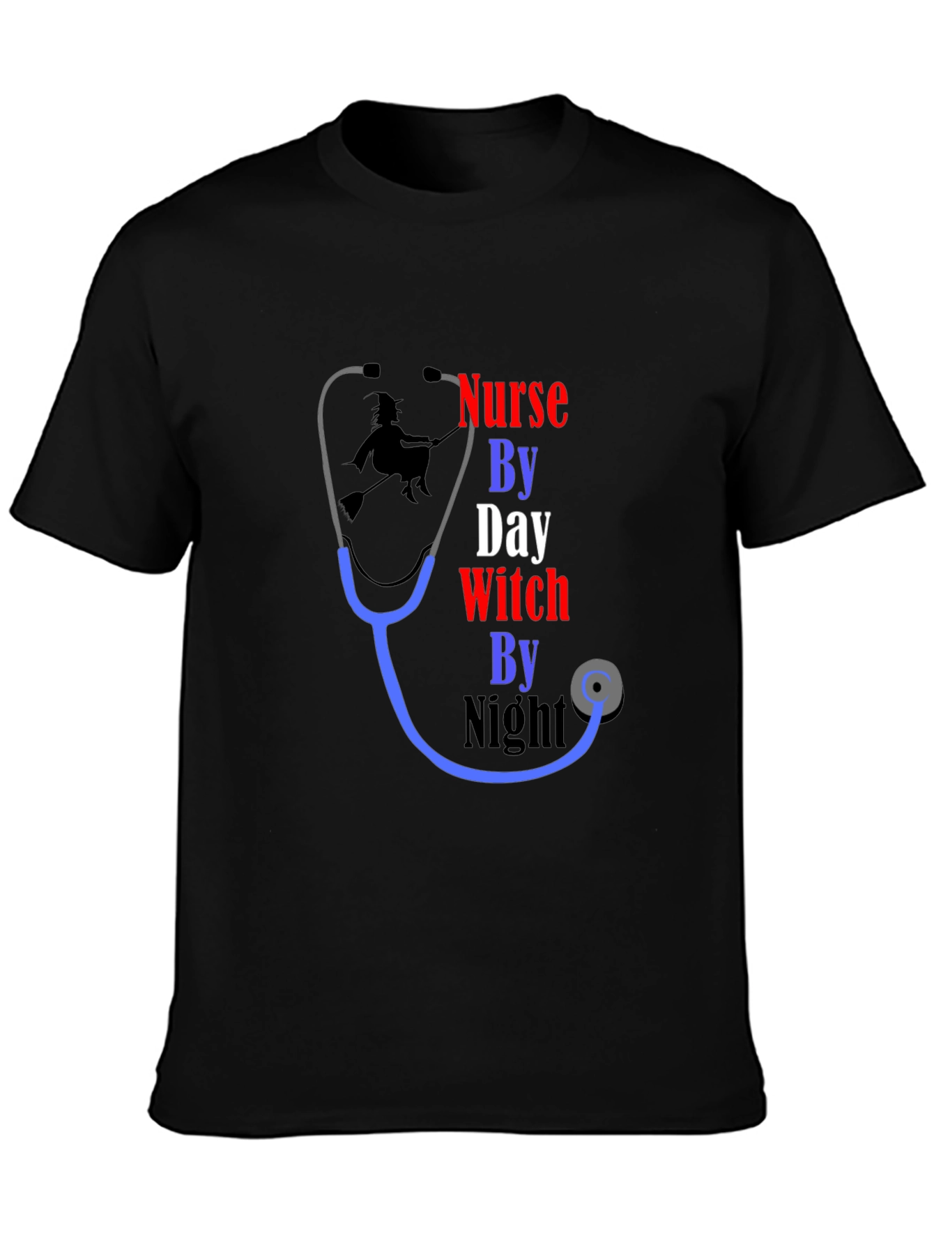 Nurse by Day Witch by Night T-Shirt