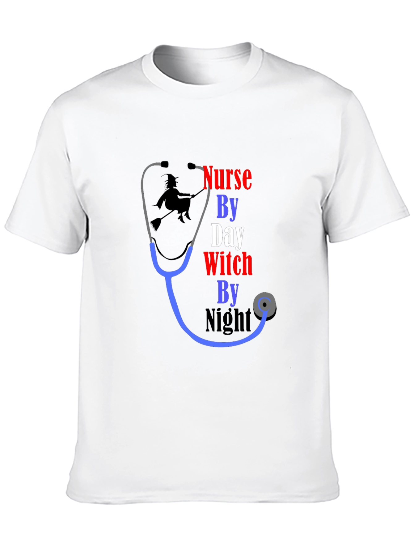 Nurse by Day Witch by Night T-Shirt
