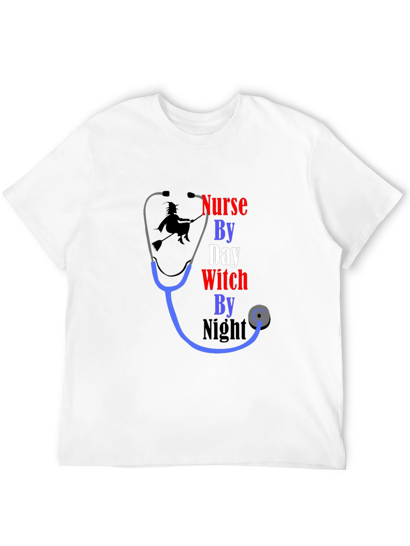 Nurse by Day Witch by Night T-Shirt