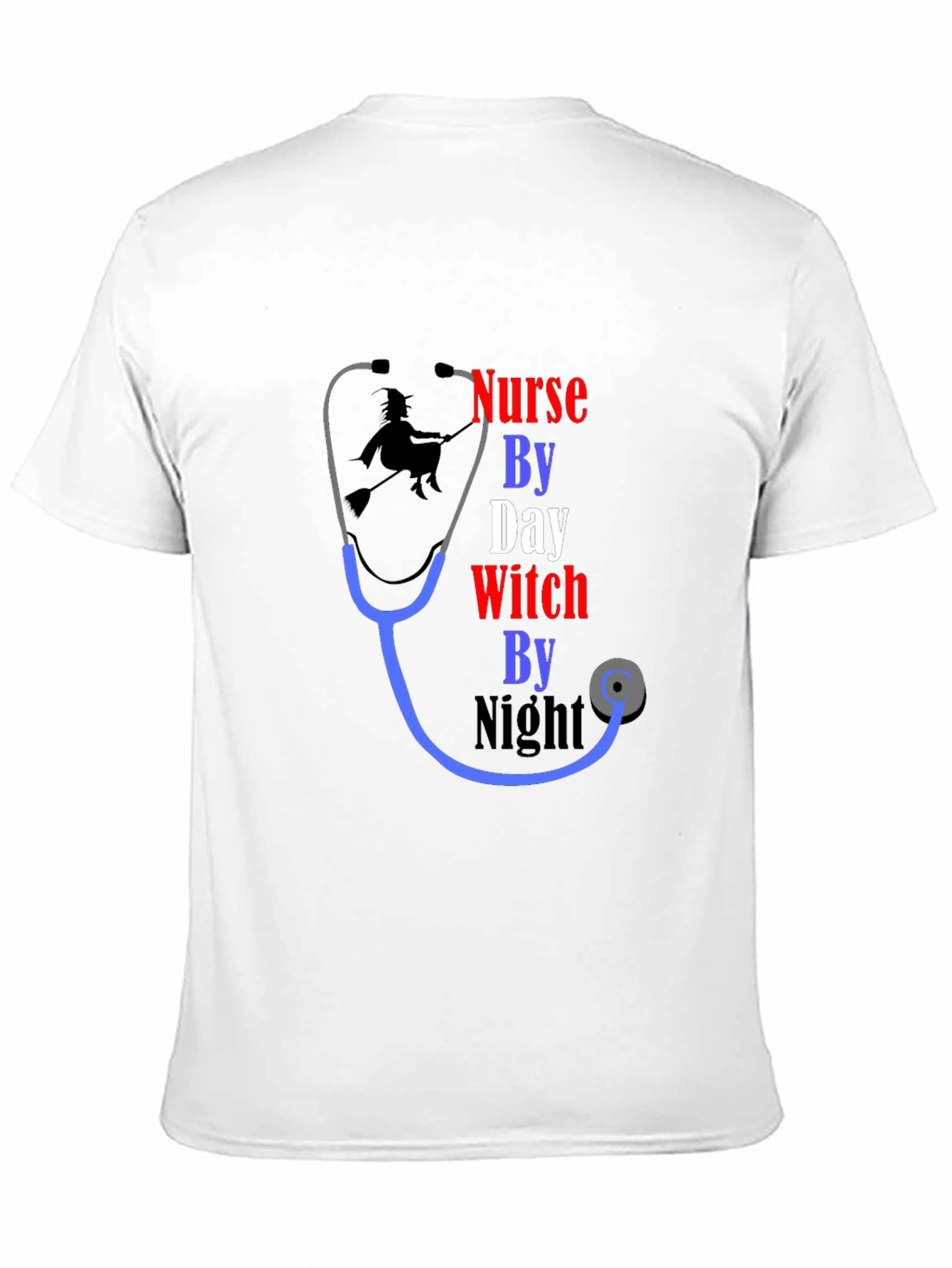 Nurse by Day Witch by Night T-Shirt