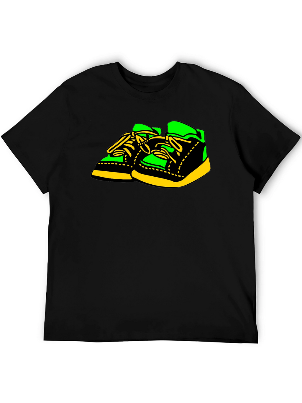 Mens Graphic T-Shirt: Retro Sneakers