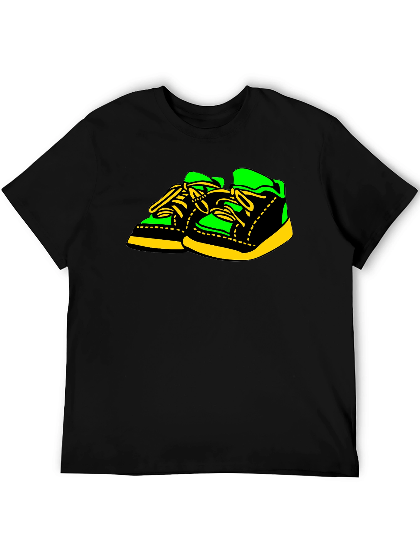 Mens Graphic T-Shirt: Retro Sneakers