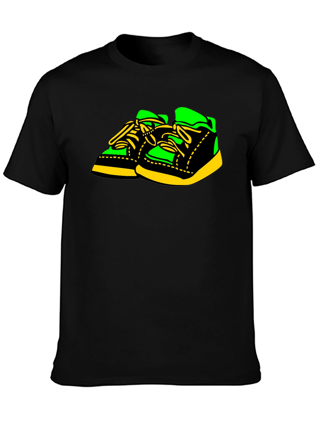 Mens Graphic T-Shirt: Retro Sneakers