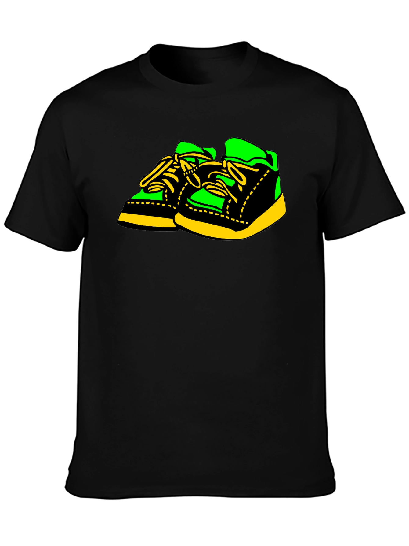 Mens Graphic T-Shirt: Retro Sneakers