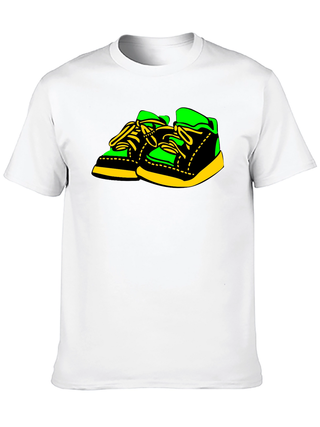 Mens Graphic T-Shirt: Retro Sneakers