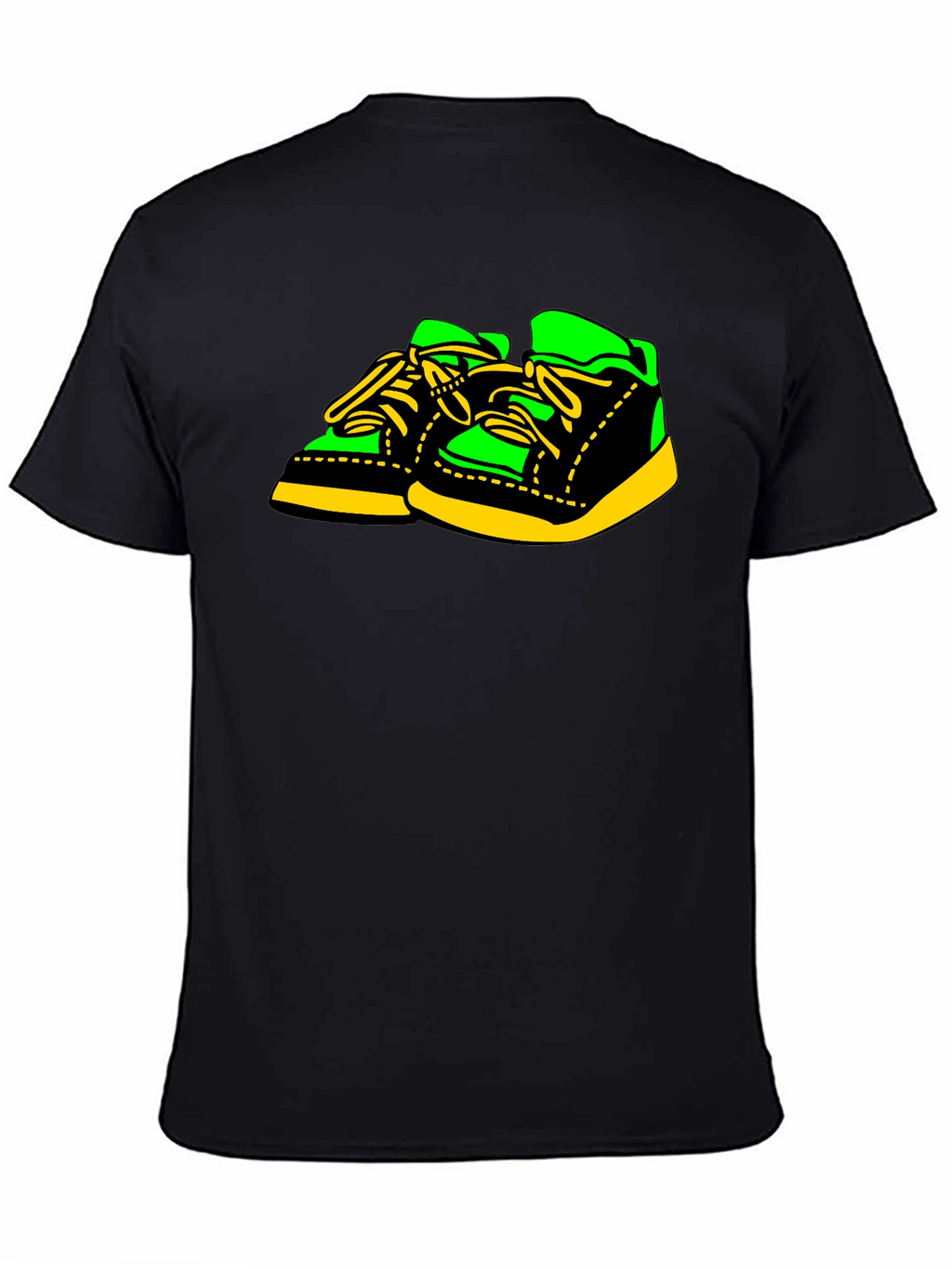 Mens Graphic T-Shirt: Retro Sneakers
