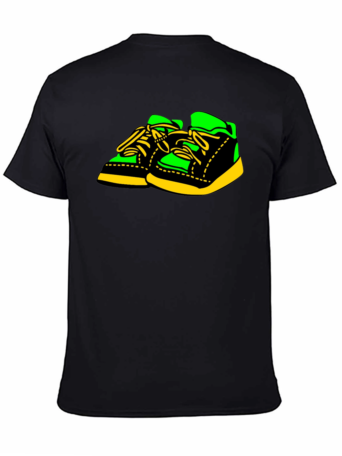 Mens Graphic T-Shirt: Retro Sneakers