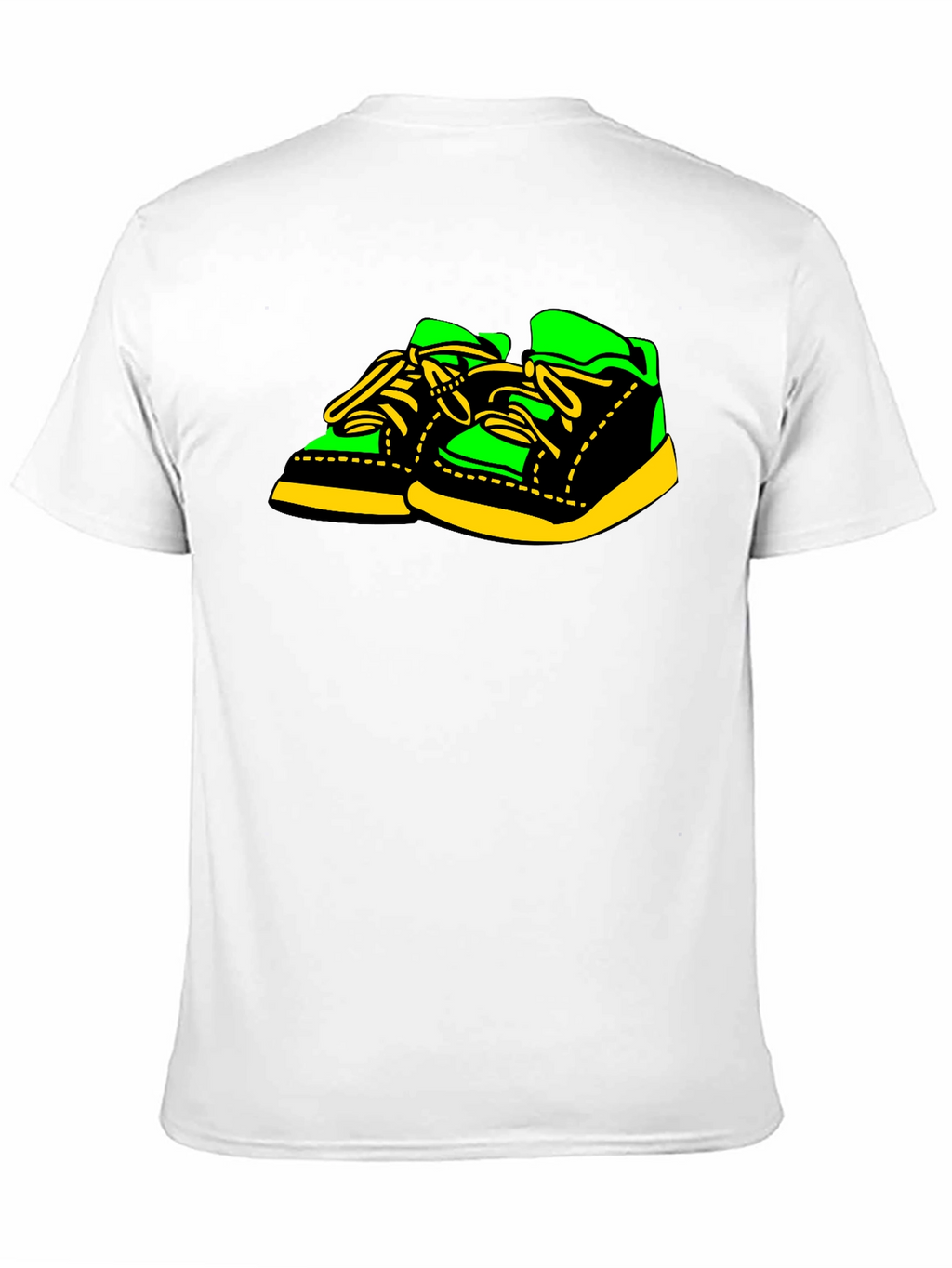 Mens Graphic T-Shirt: Retro Sneakers