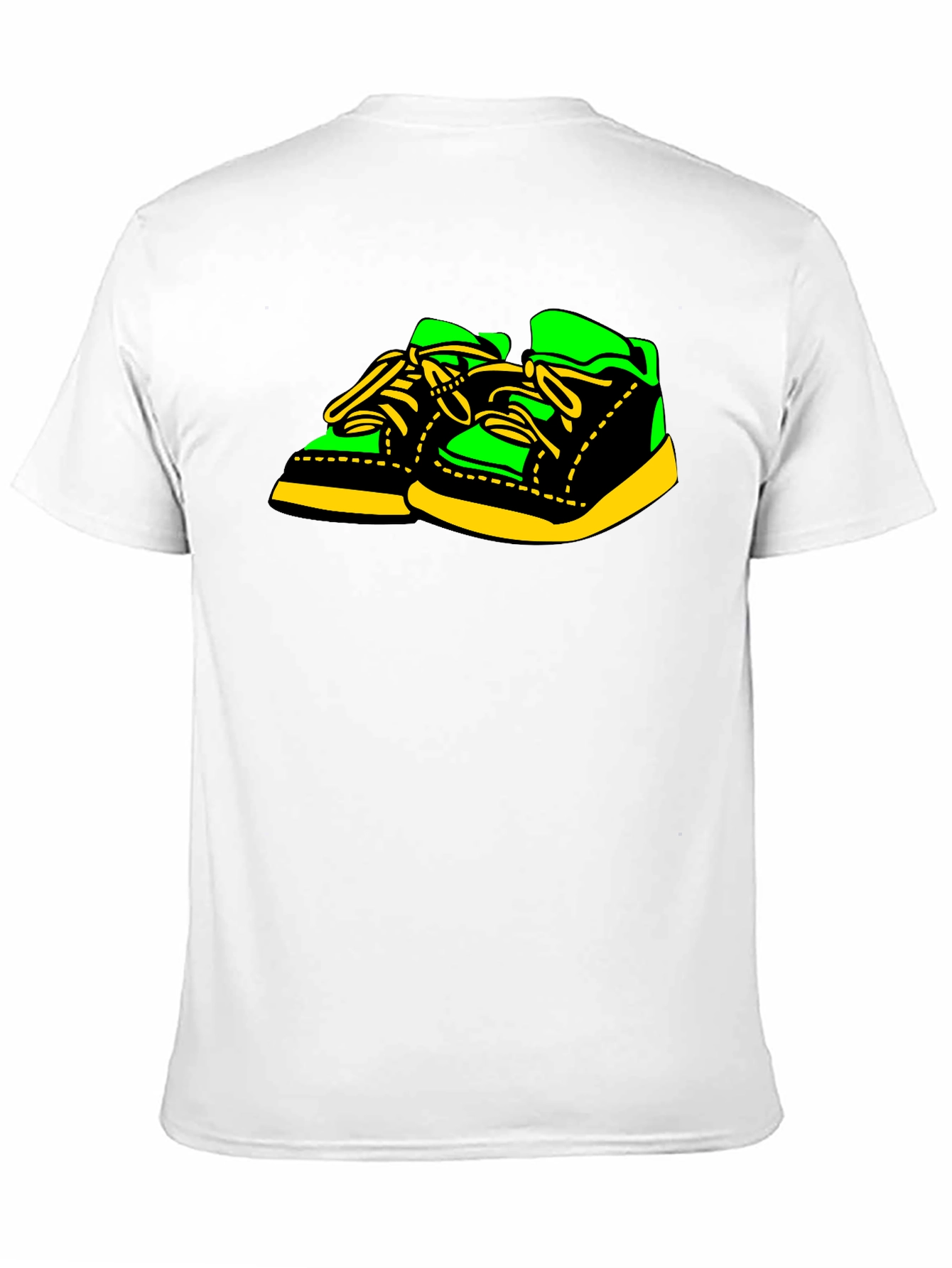 Mens Graphic T-Shirt: Retro Sneakers