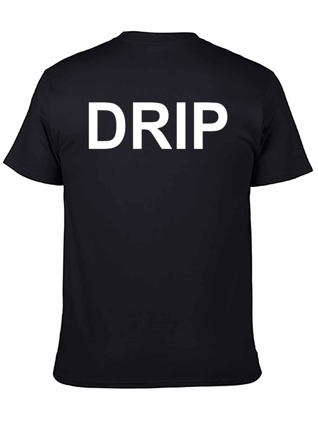 Drip Tee - Stylish Black T-Shirt
