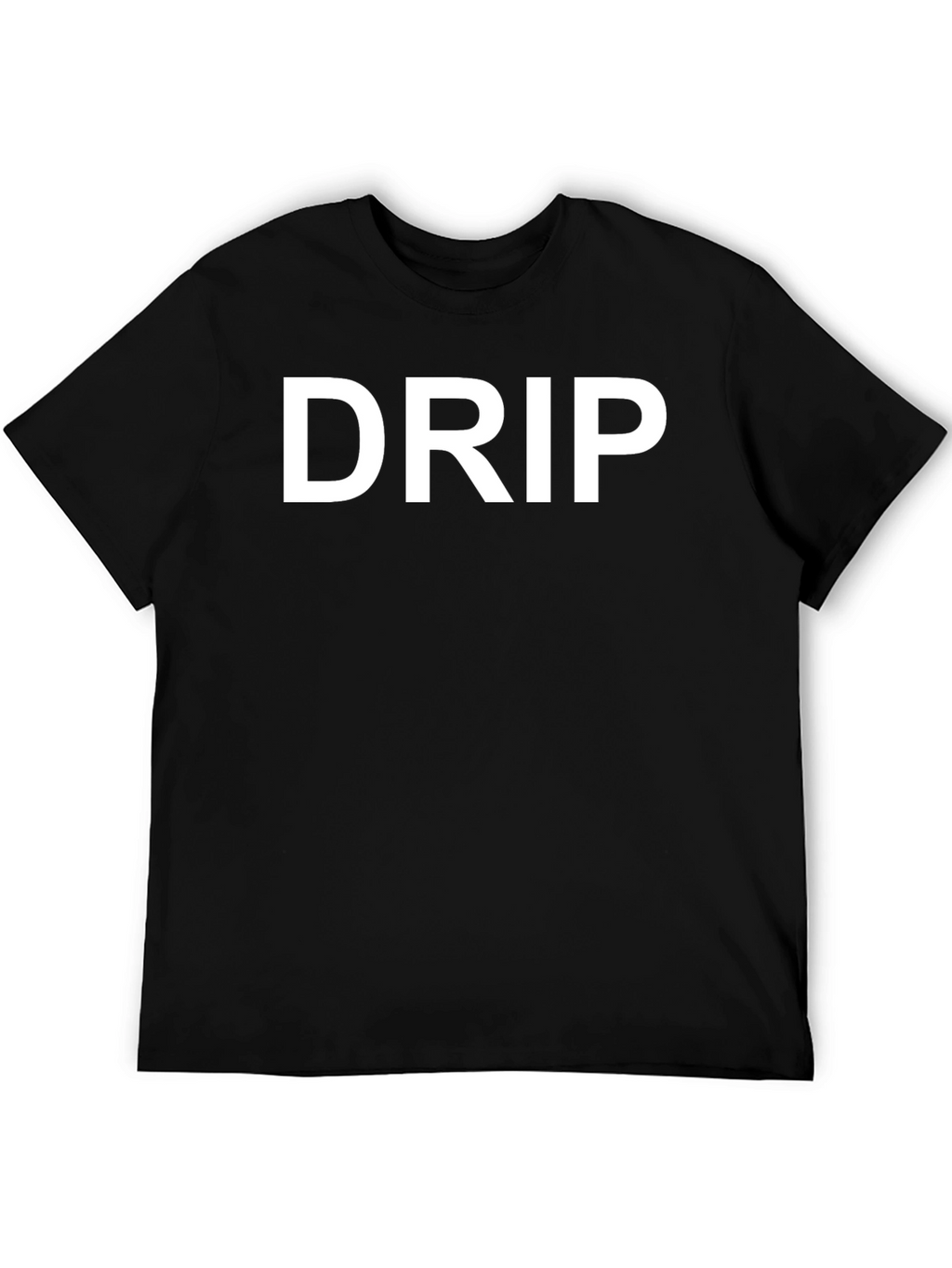 Drip Tee - Stylish Black T-Shirt