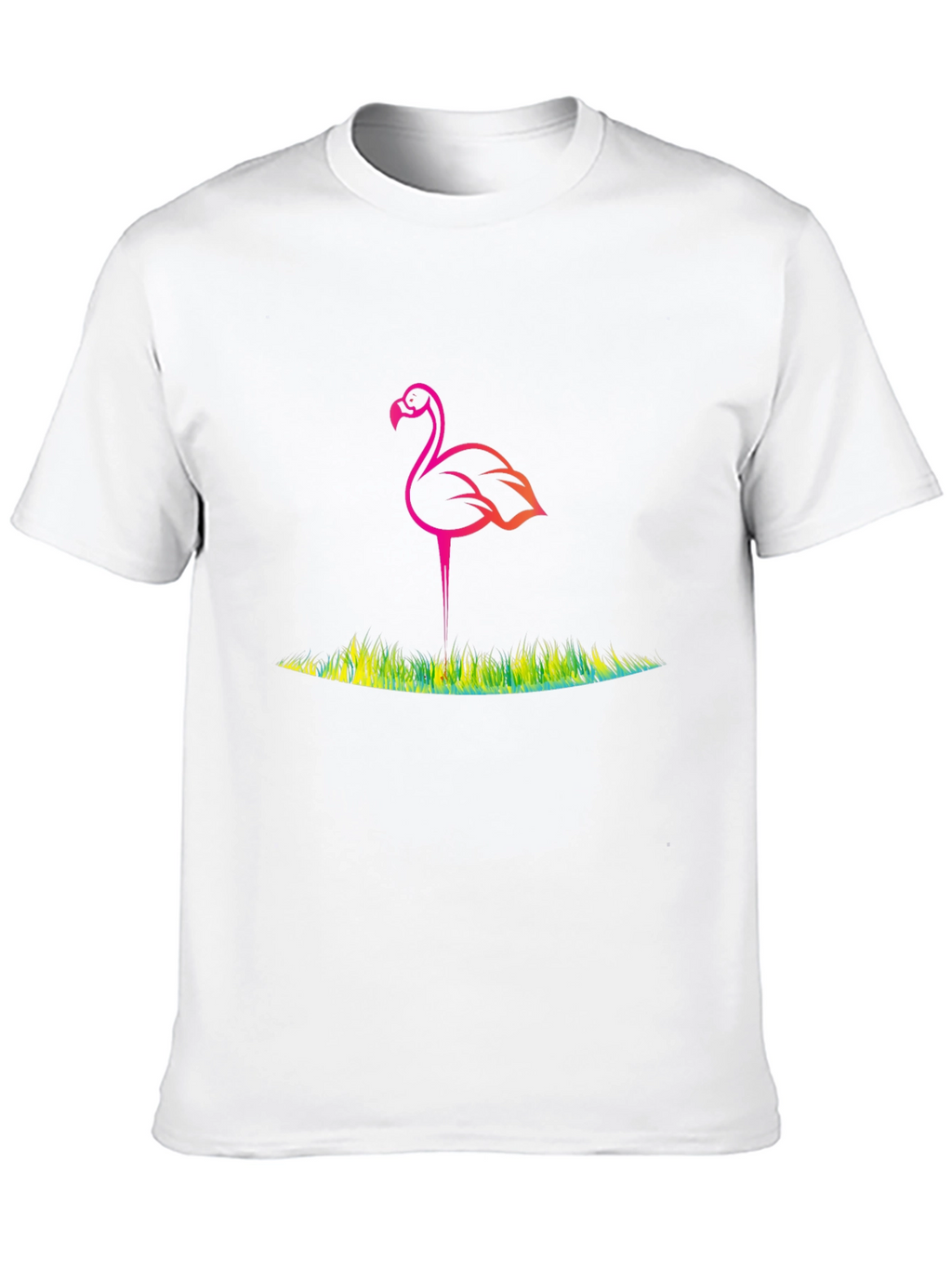 Flamingo Graphic Tee - Vibrant & Unique Design