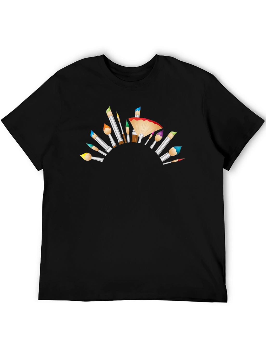 Artistic Paintbrush Graphic Tee