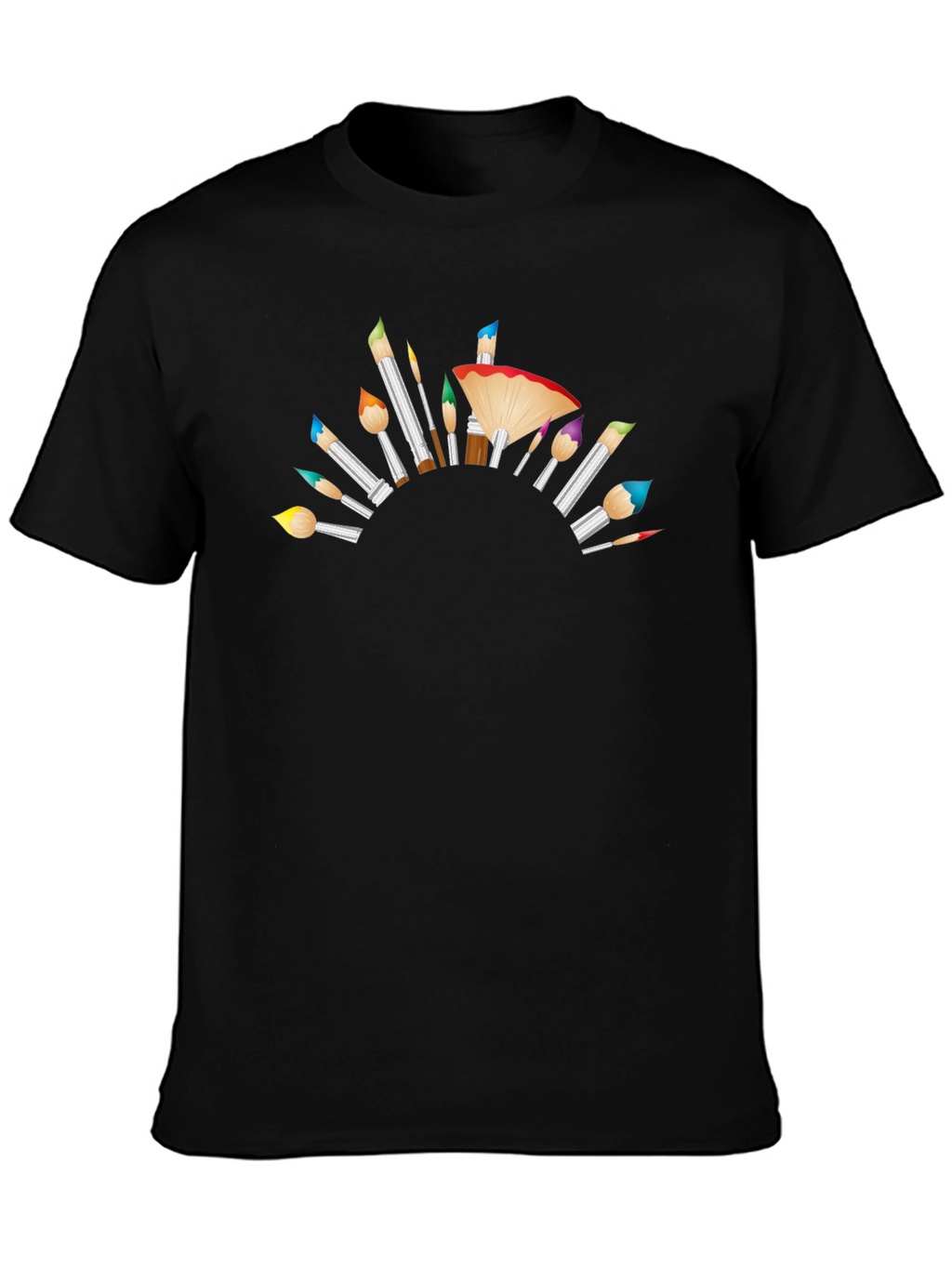 Artistic Paintbrush Graphic Tee