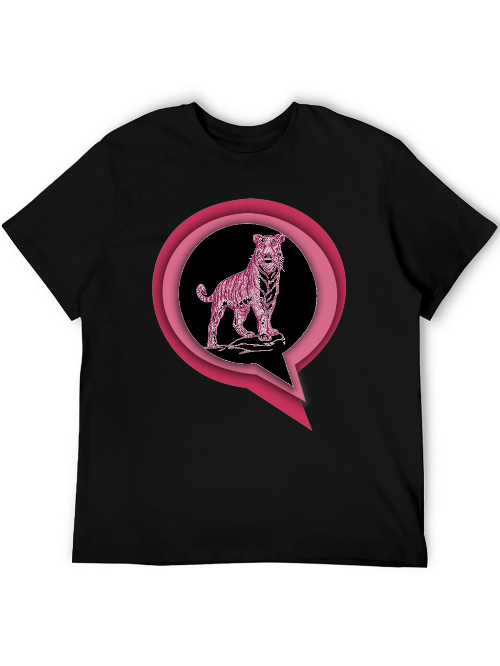 Pink Tiger Graphic Tee