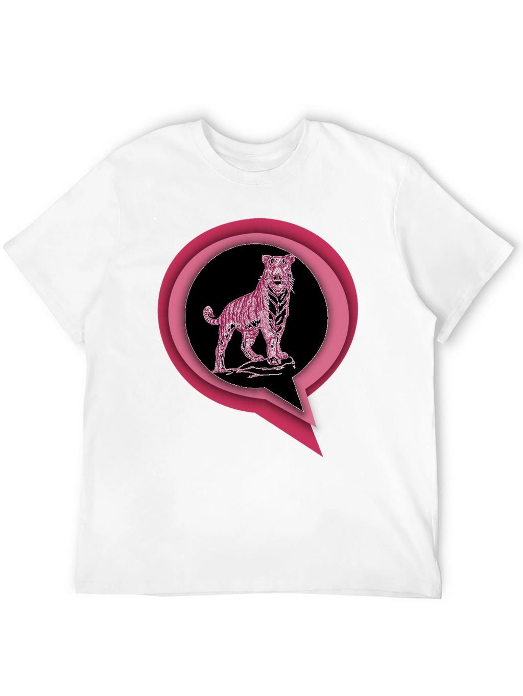 Pink Tiger Graphic Tee