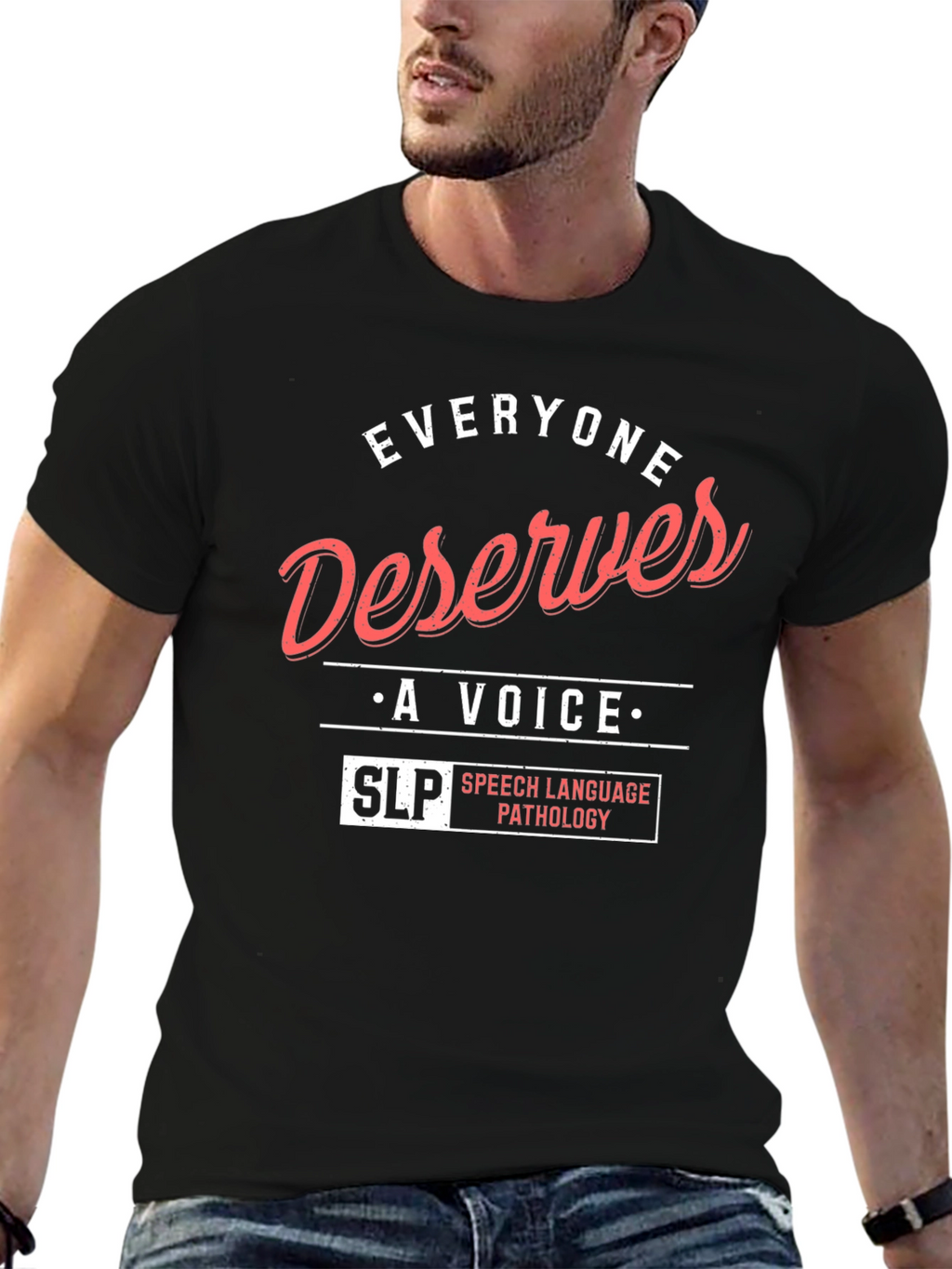 Everyone Deserves a Voice SLP T-Shirt