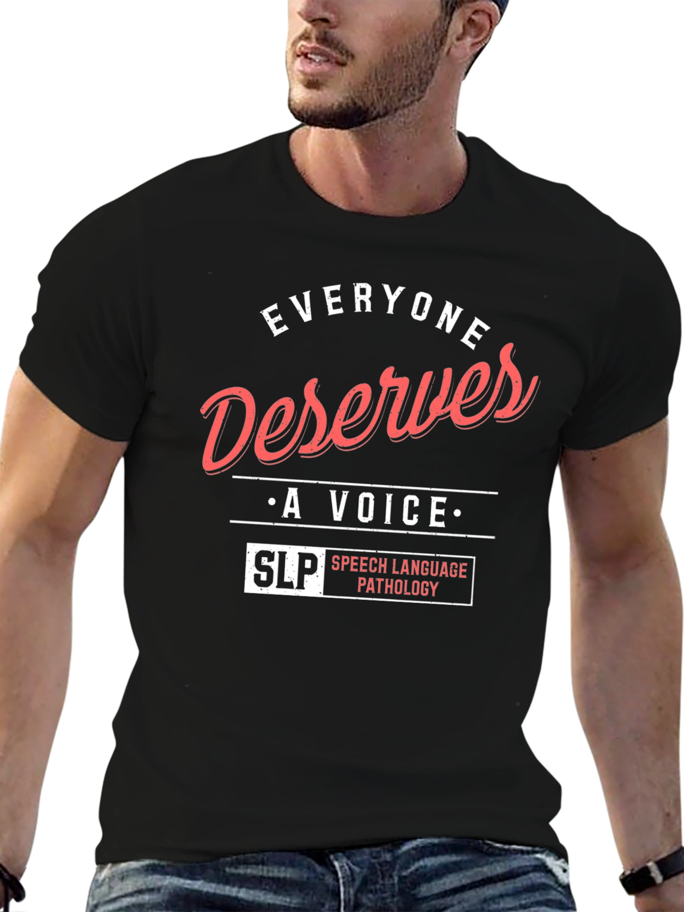 Everyone Deserves a Voice SLP T-Shirt