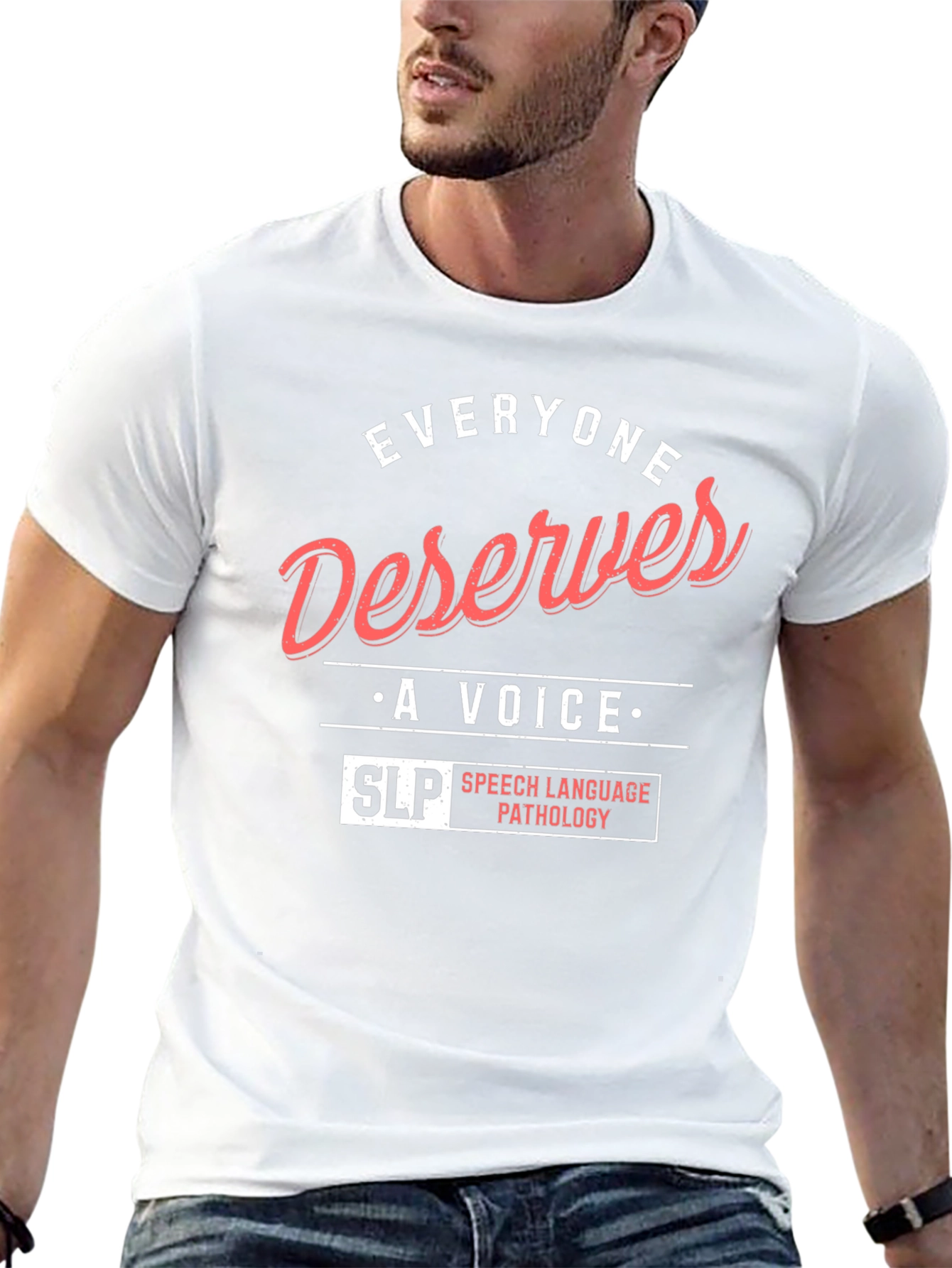 Everyone Deserves a Voice SLP T-Shirt