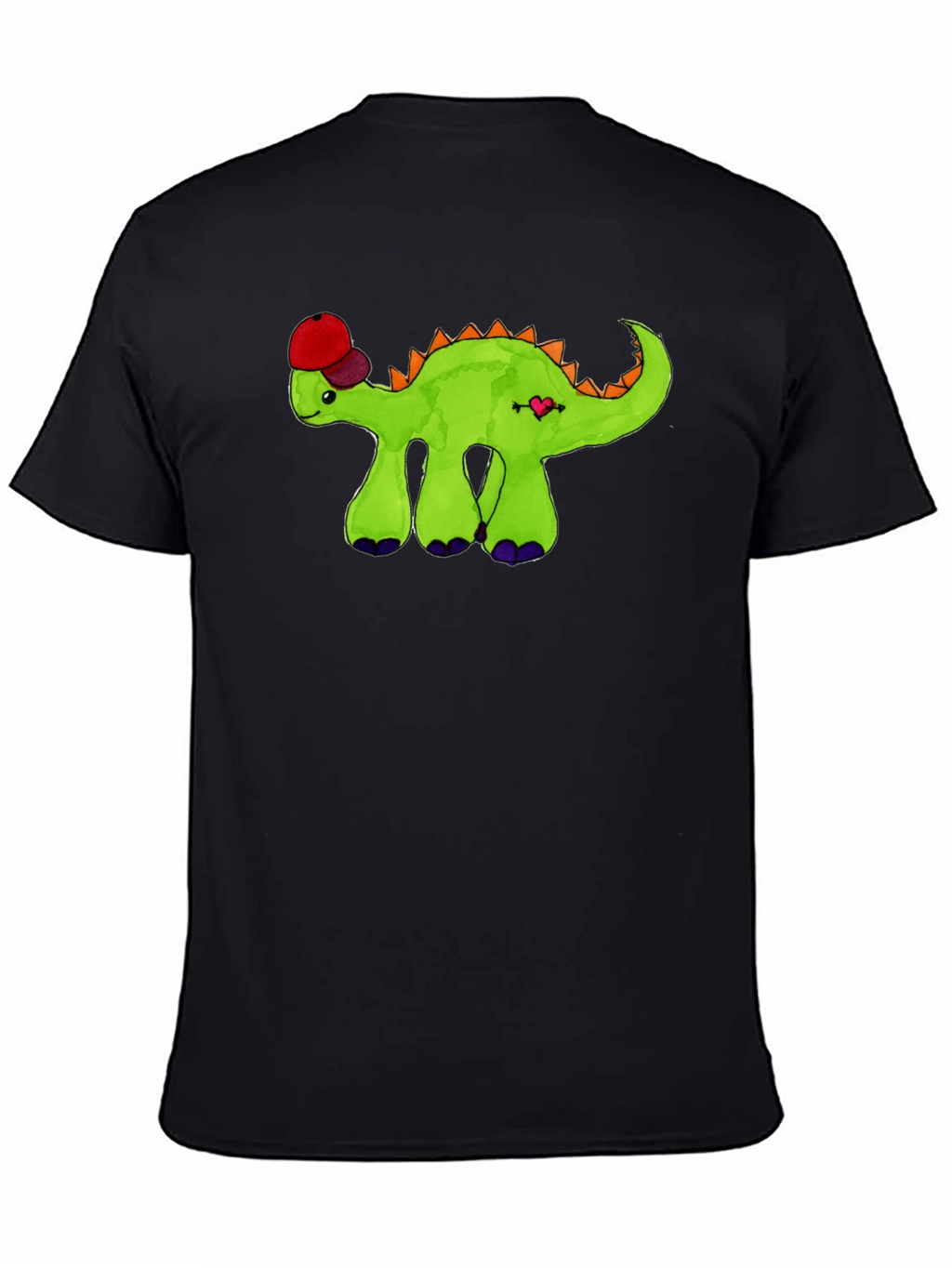Dino with Hat Graphic Tee