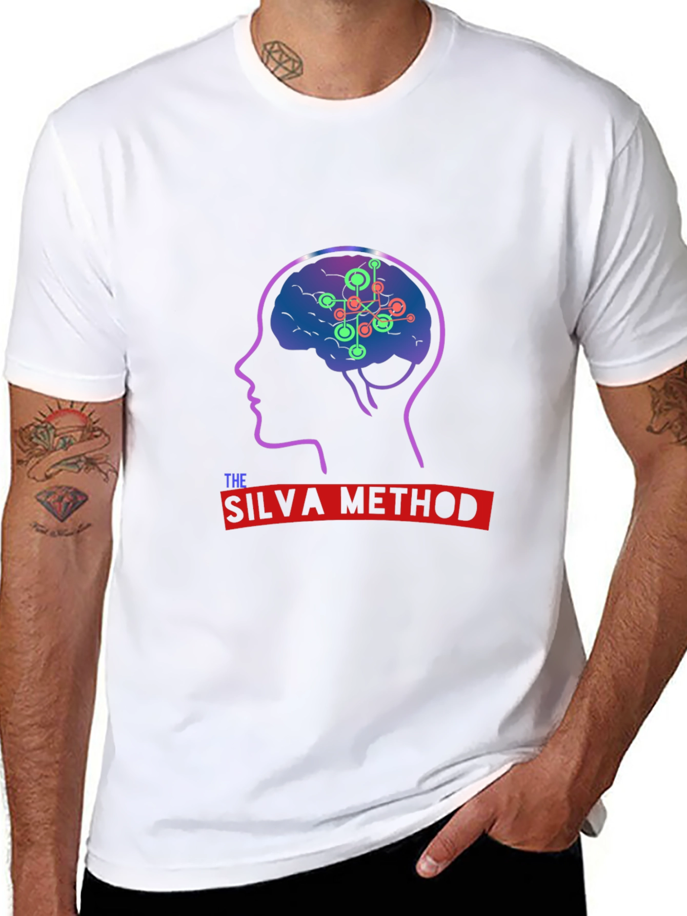 Silva Method Brain Graphic Tee