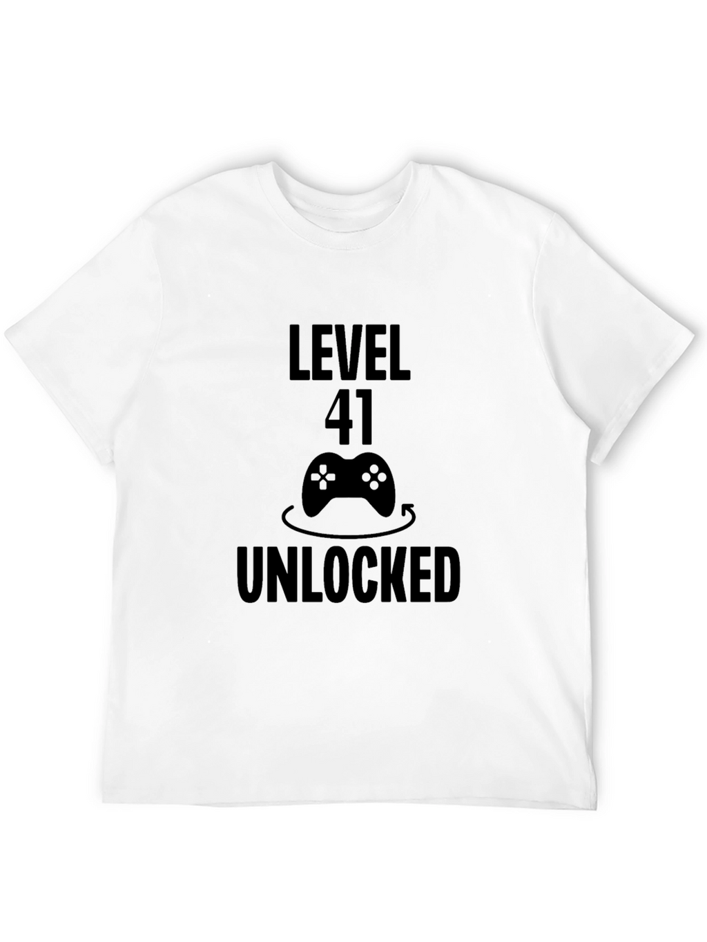 Level 41 Unlocked T-Shirt Gamer Birthday Tee