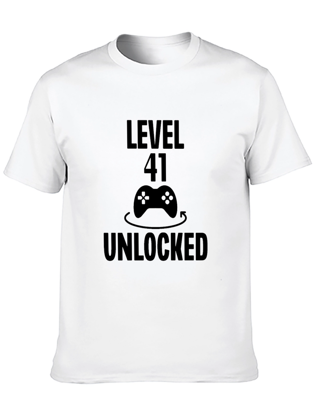 Level 41 Unlocked T-Shirt Gamer Birthday Tee