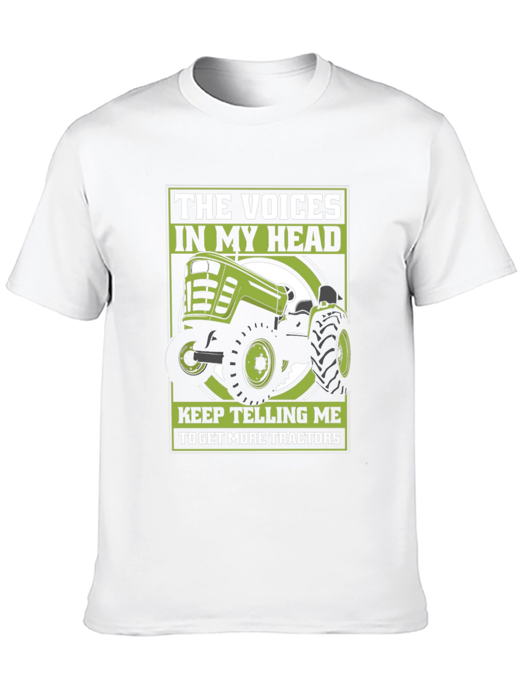 Voices In My Head Tractor T-Shirt