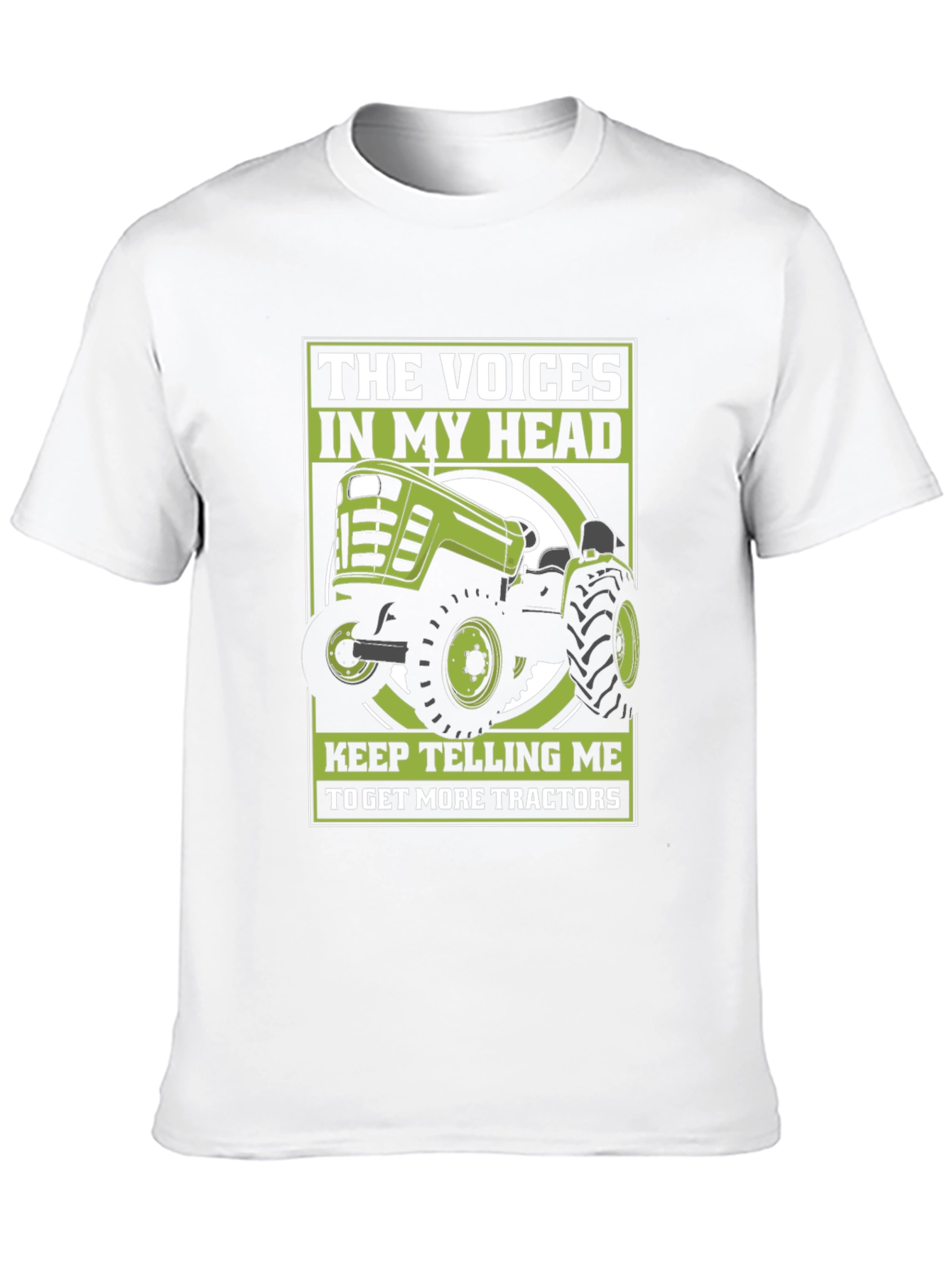 Voices In My Head Tractor T-Shirt