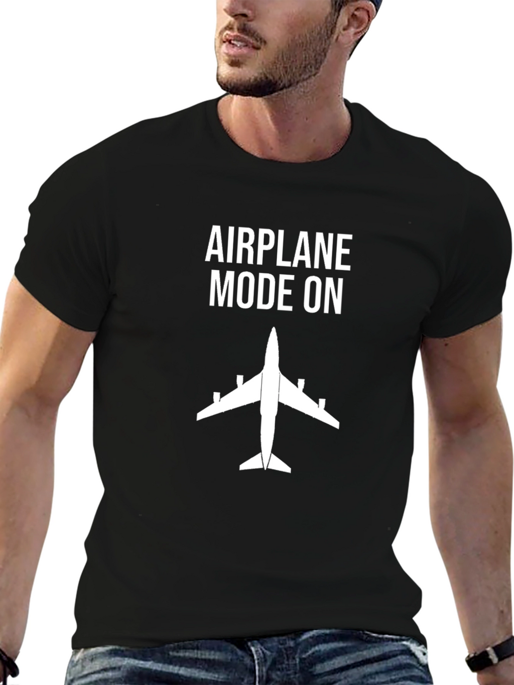 Airplane Mode On Graphic T-Shirt