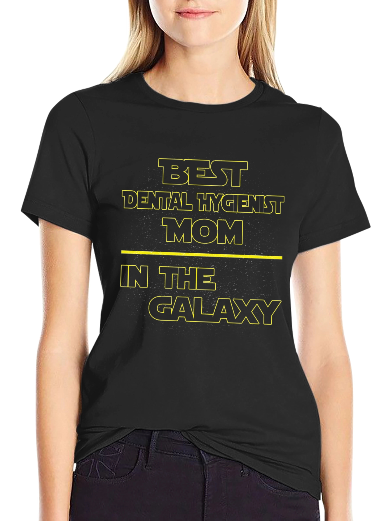 Best Dental Hygienist Mom Galaxy T-Shirt
