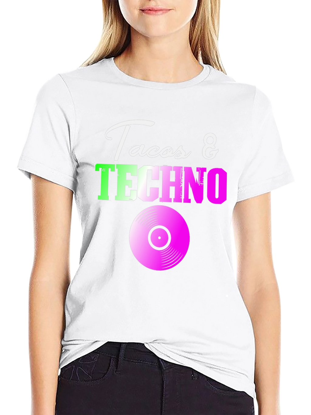Tacos & Techno Graphic Tee - Party Ready!