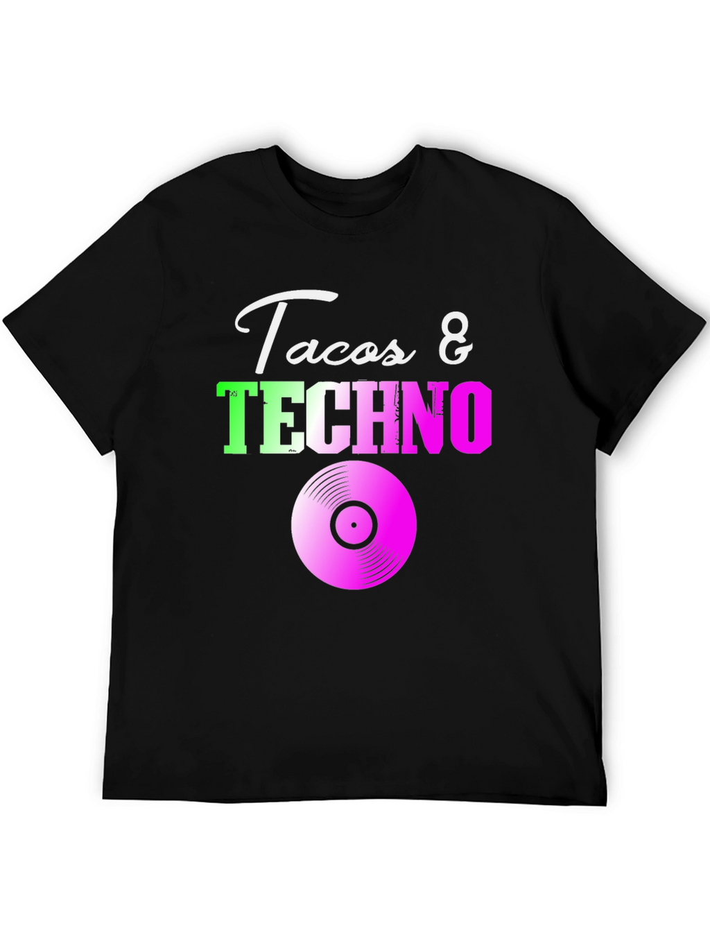 Tacos & Techno Graphic Tee - Party Ready!