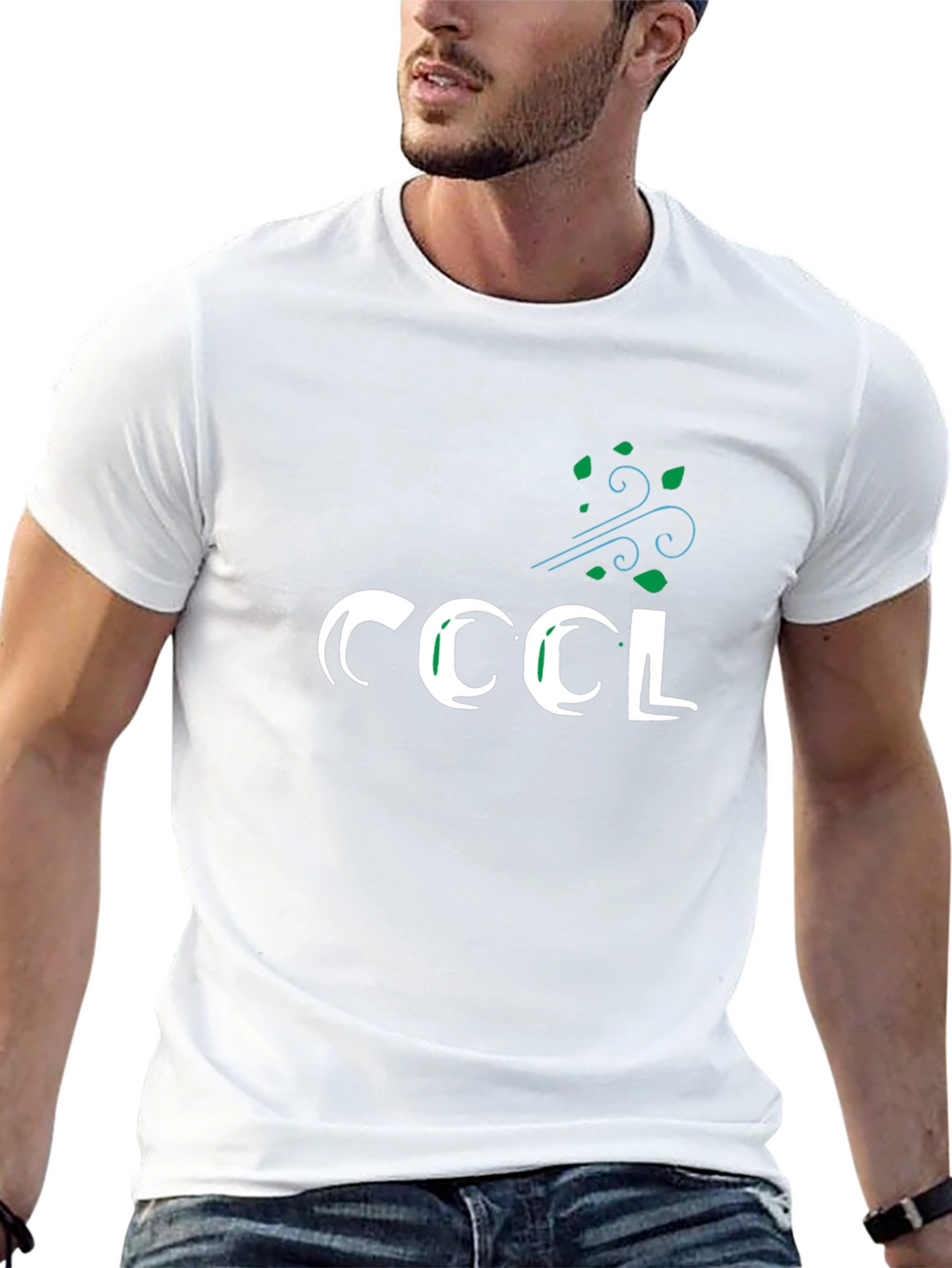 Cool Graphic Print Black T-Shirt