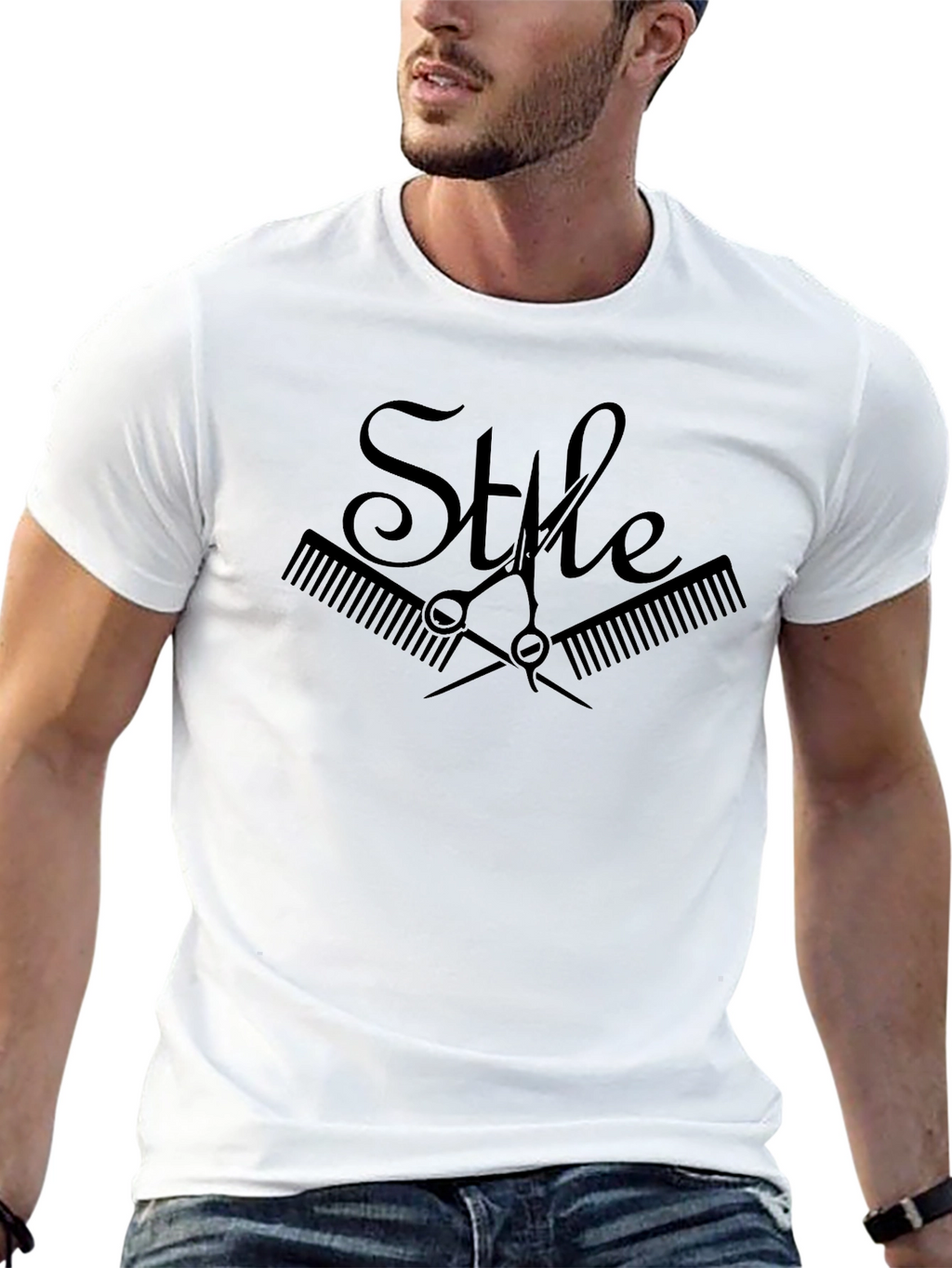 Style Hairdresser T-Shirt - Unisex Crew Neck