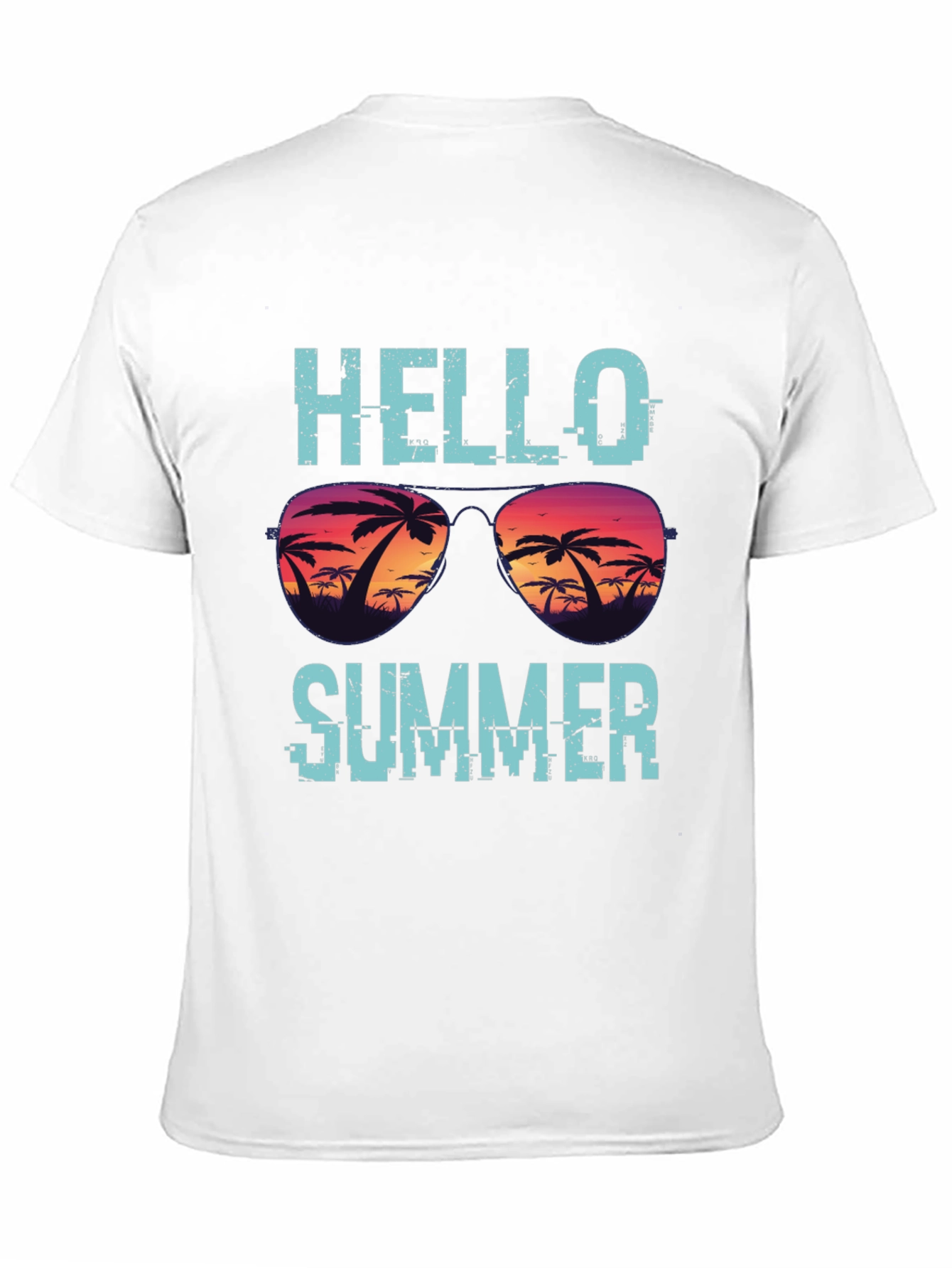 Hello Summer T-Shirt - Beach Vibes