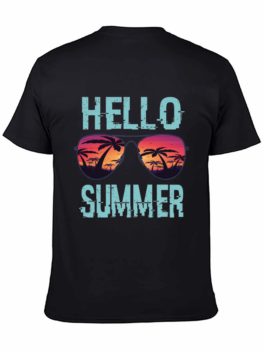 Hello Summer T-Shirt - Beach Vibes