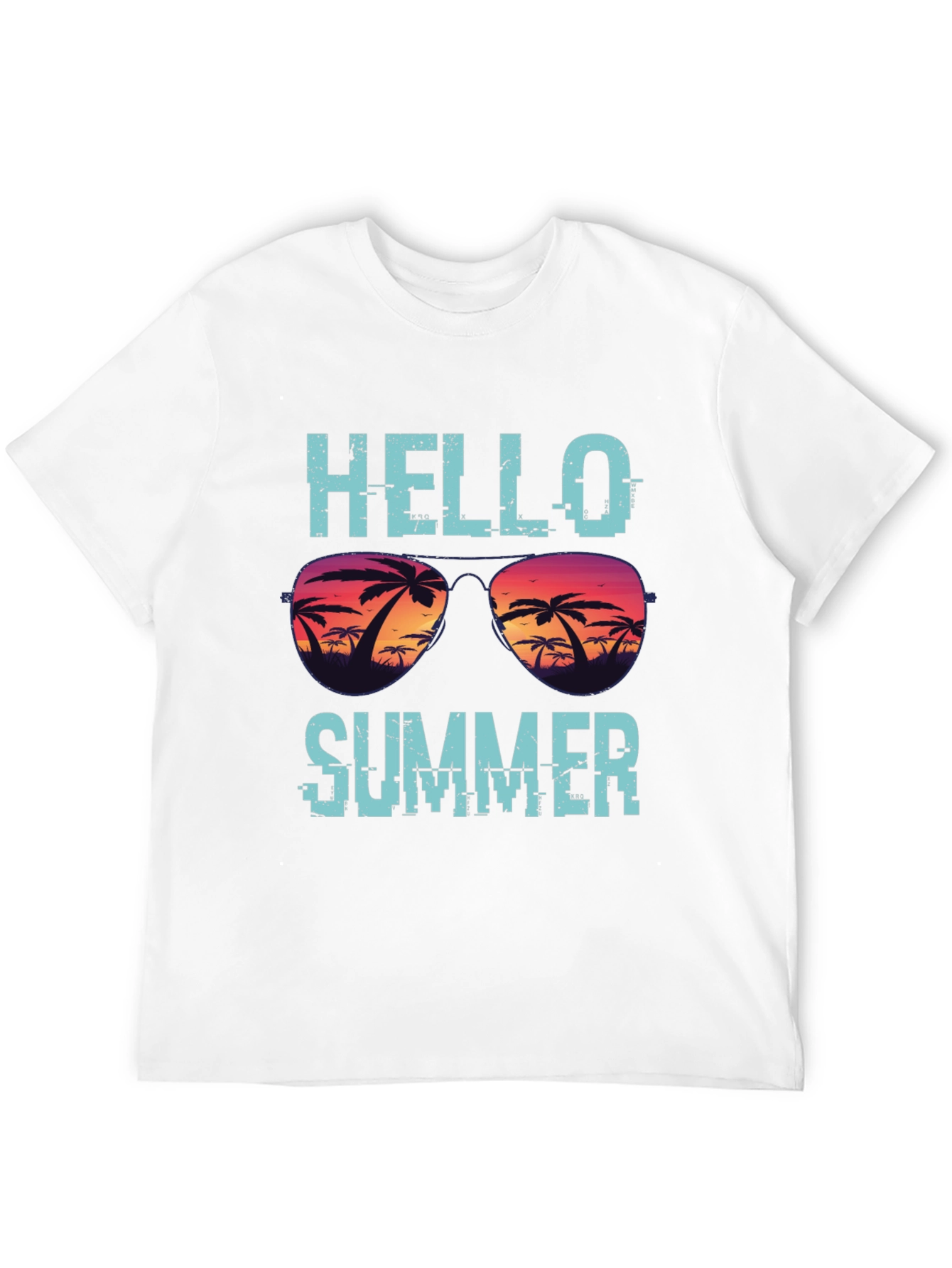 Hello Summer T-Shirt - Beach Vibes
