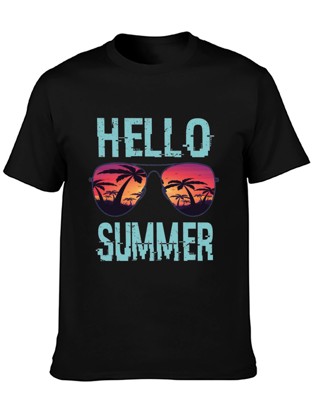 Hello Summer T-Shirt - Beach Vibes