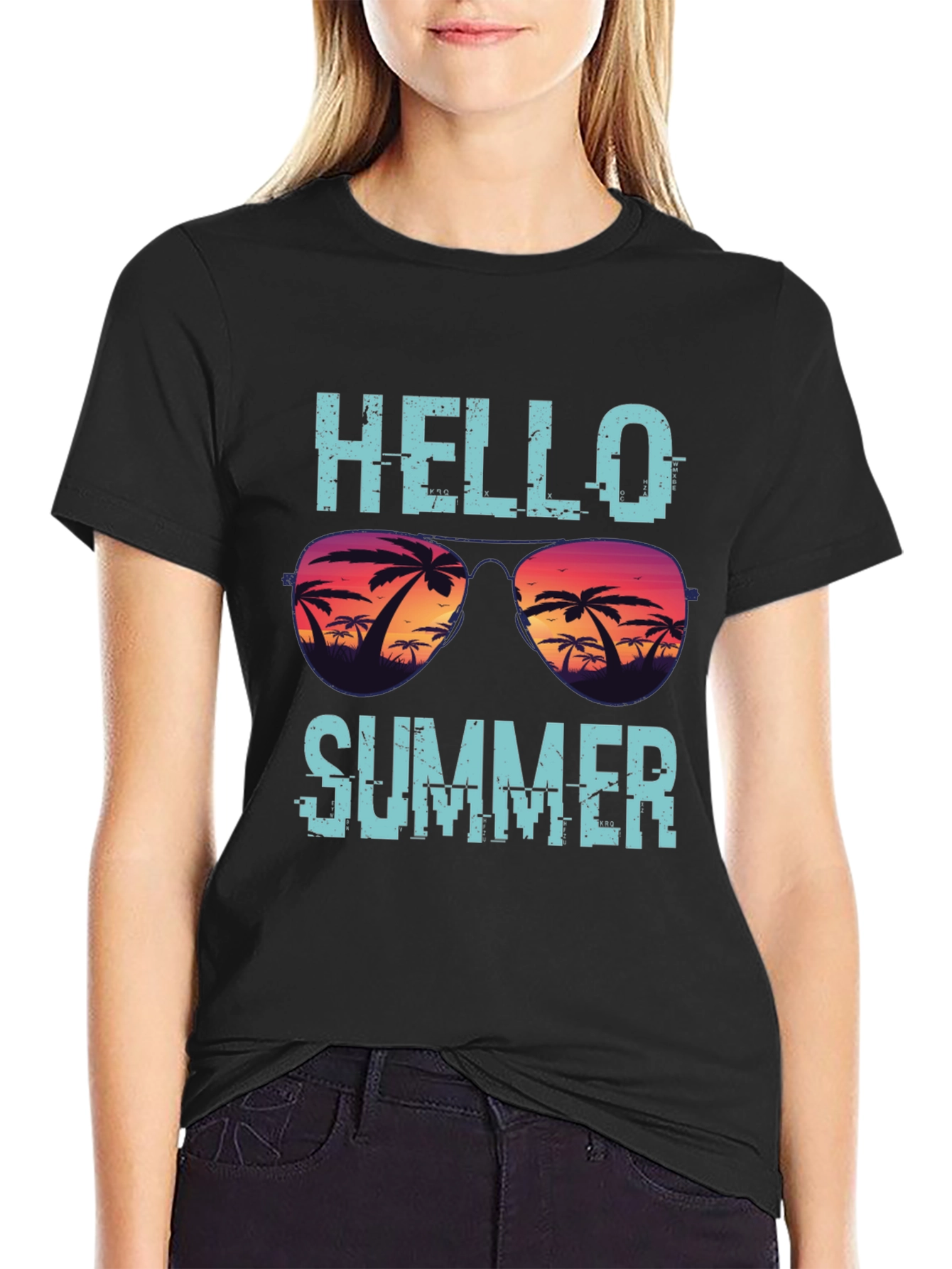 Hello Summer T-Shirt - Beach Vibes
