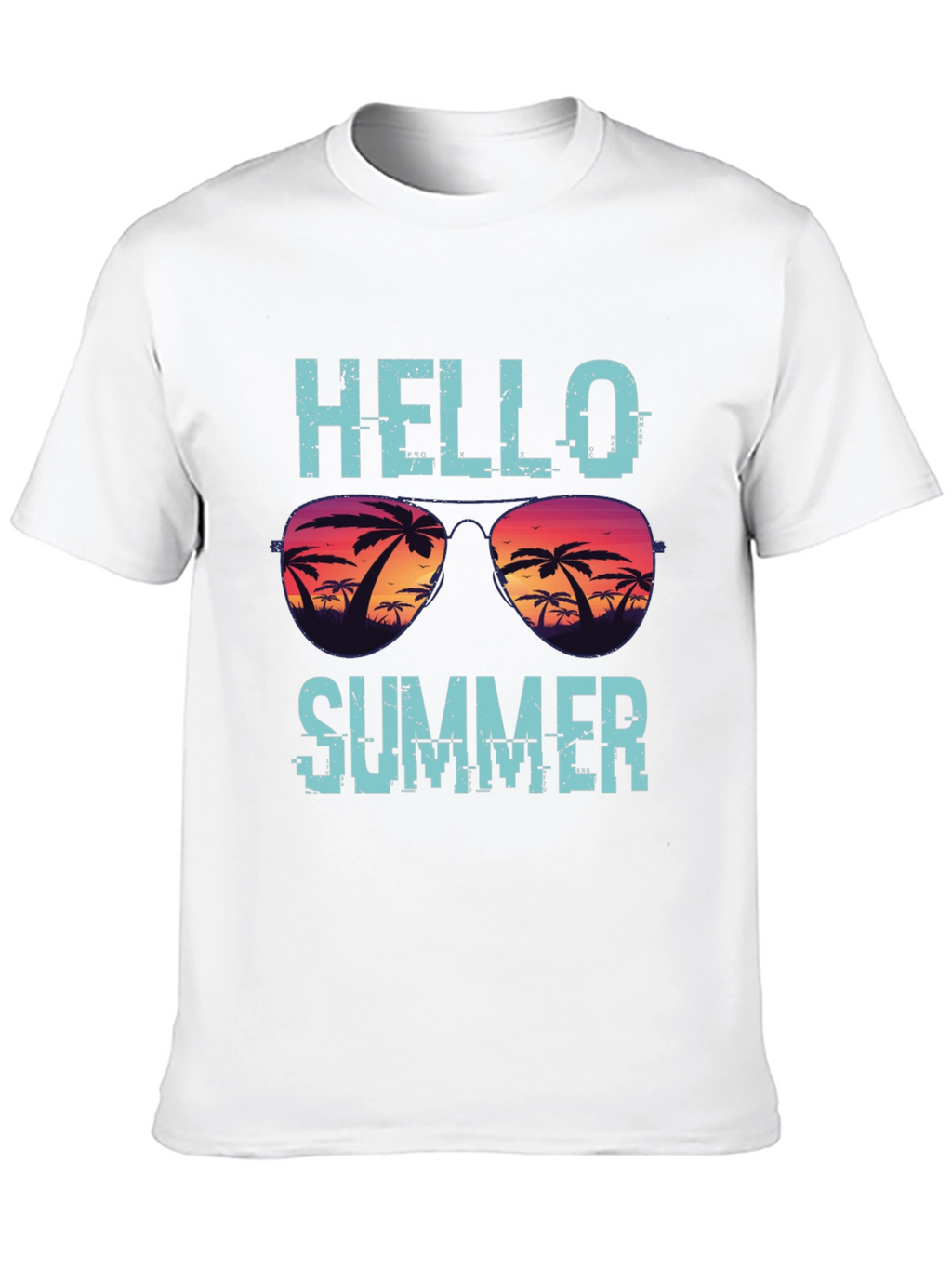Hello Summer T-Shirt - Beach Vibes