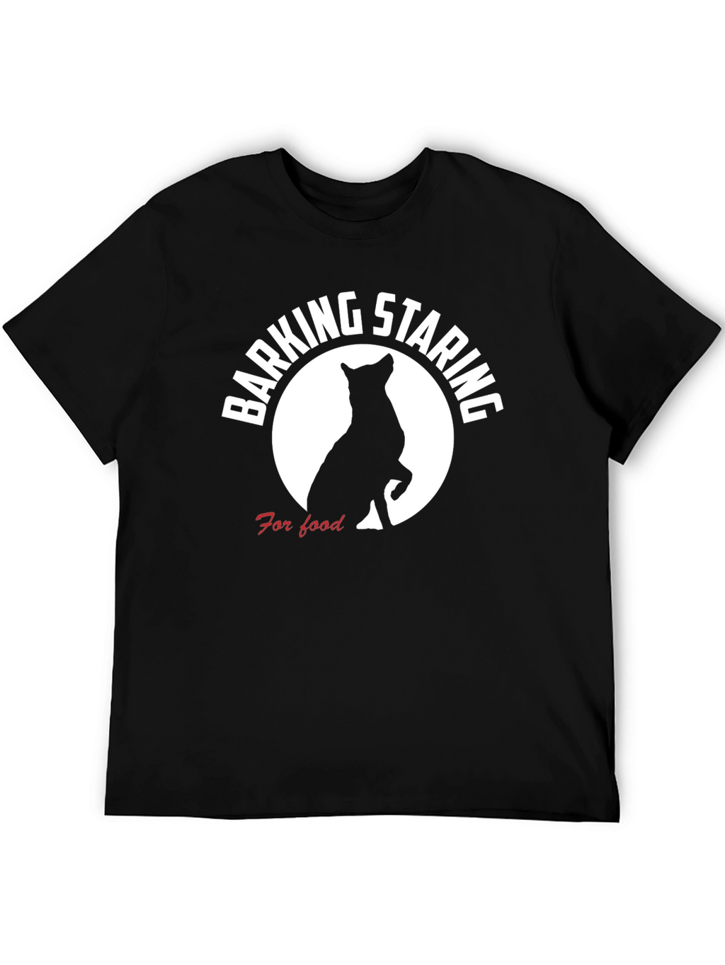 Barking Staring For Food Dog T-Shirt