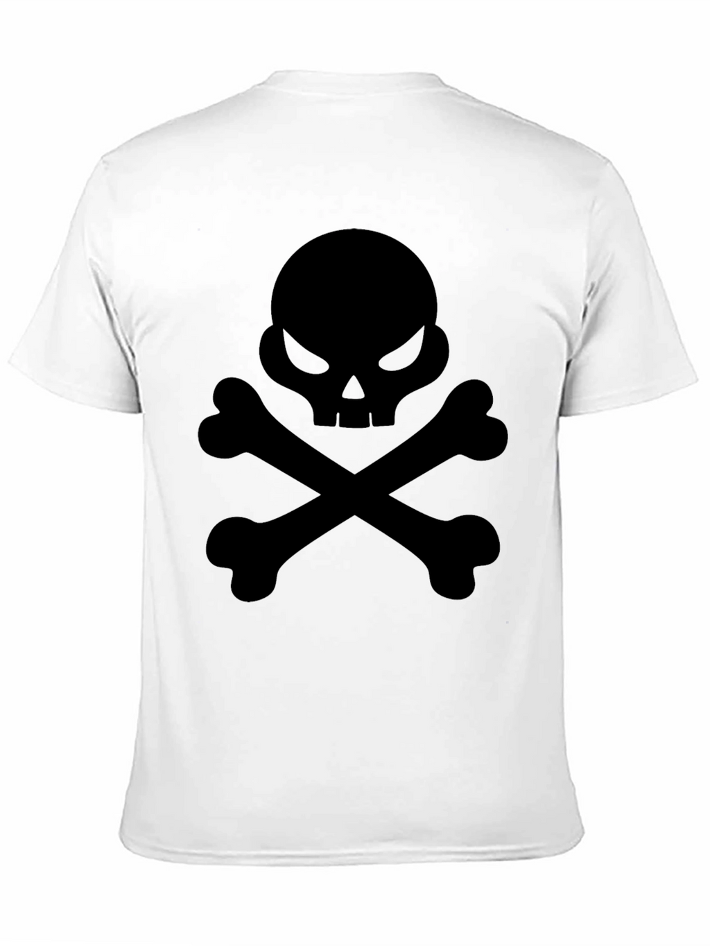 Skull & Crossbones Black Graphic Tee - Pirate Style