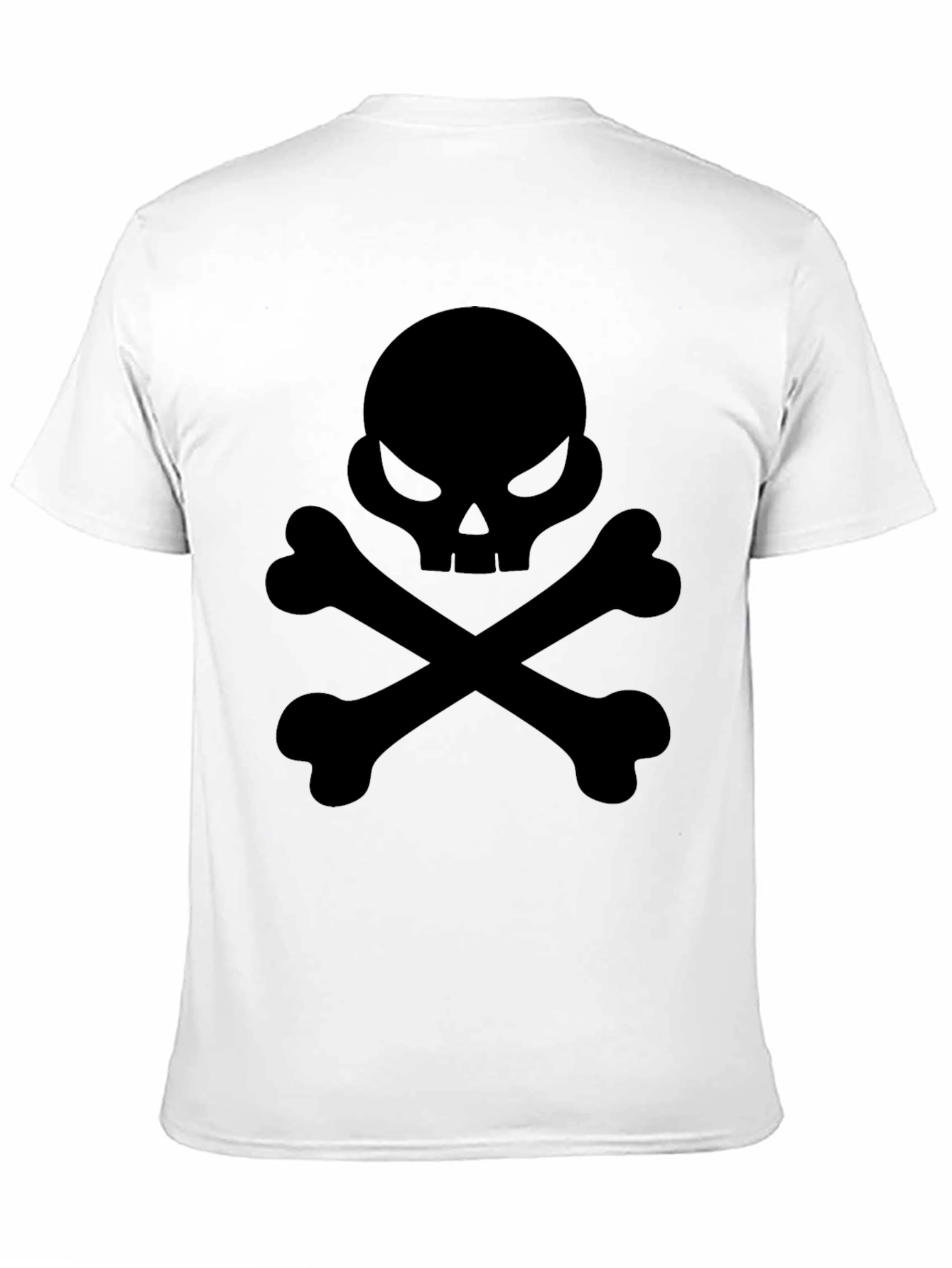 Skull & Crossbones Black Graphic Tee - Pirate Style