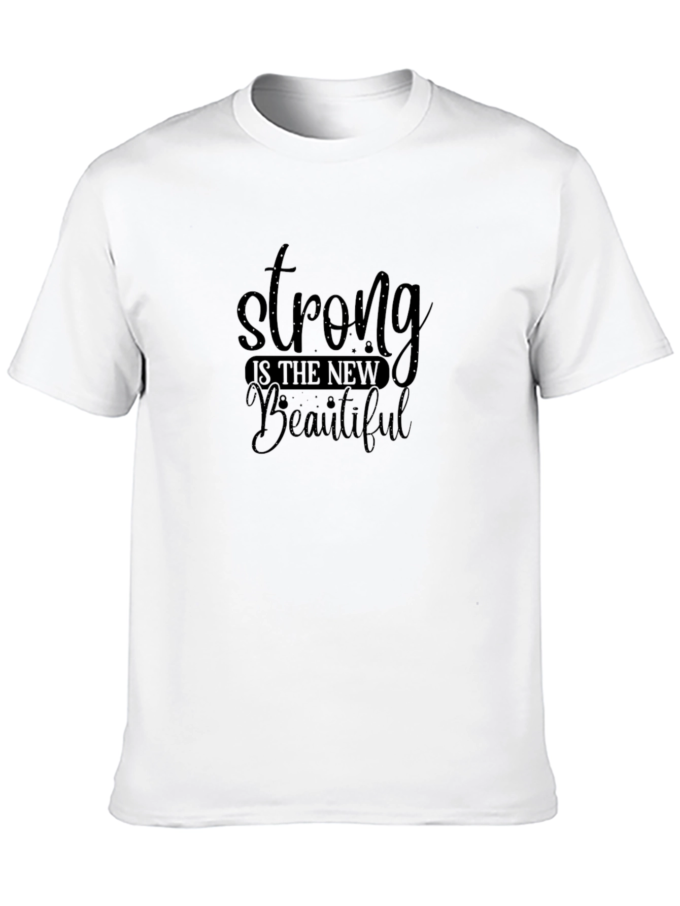 Strong is the New Beautiful Black Tee