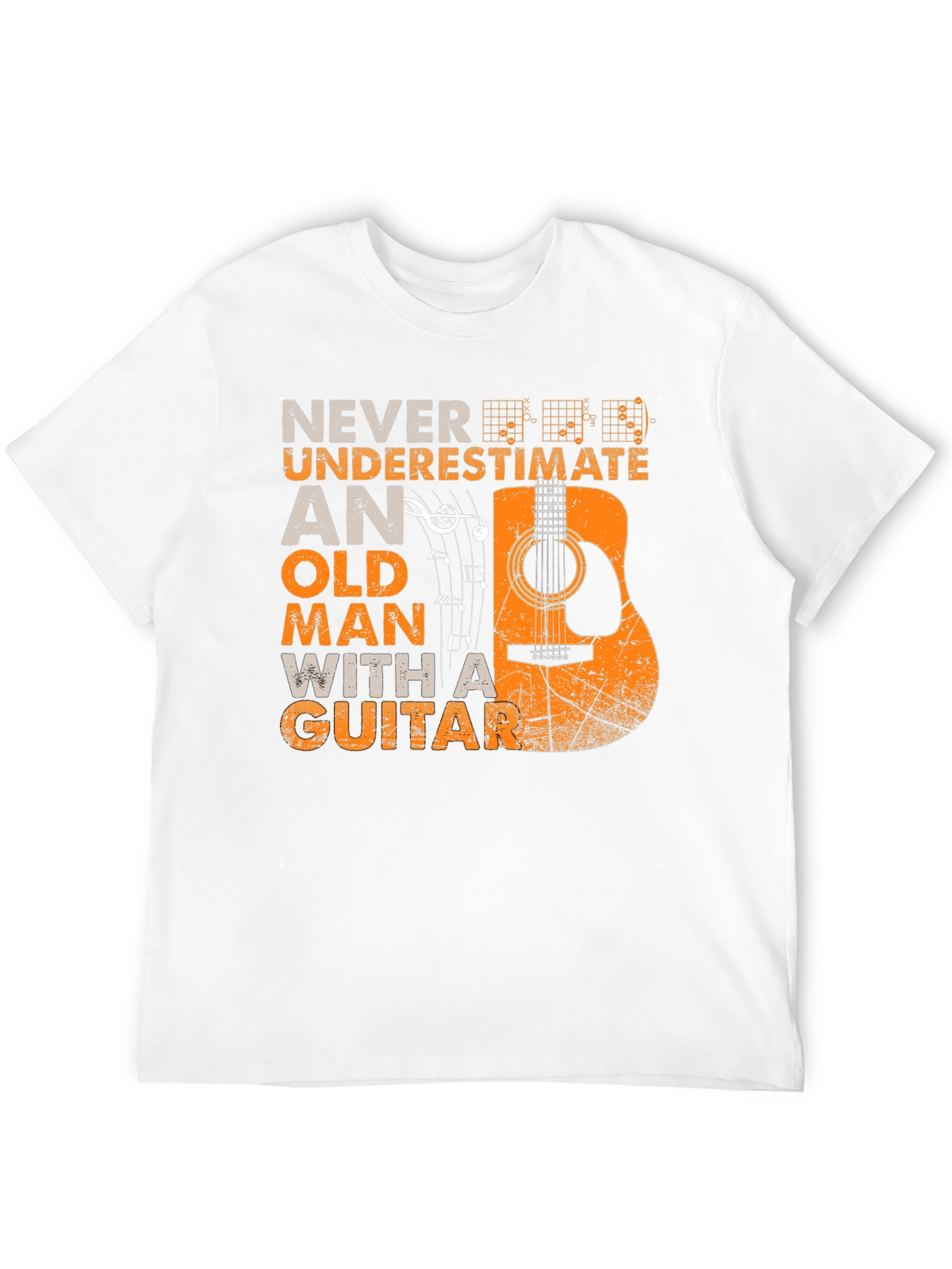 Never Underestimate Guitar T-Shirt